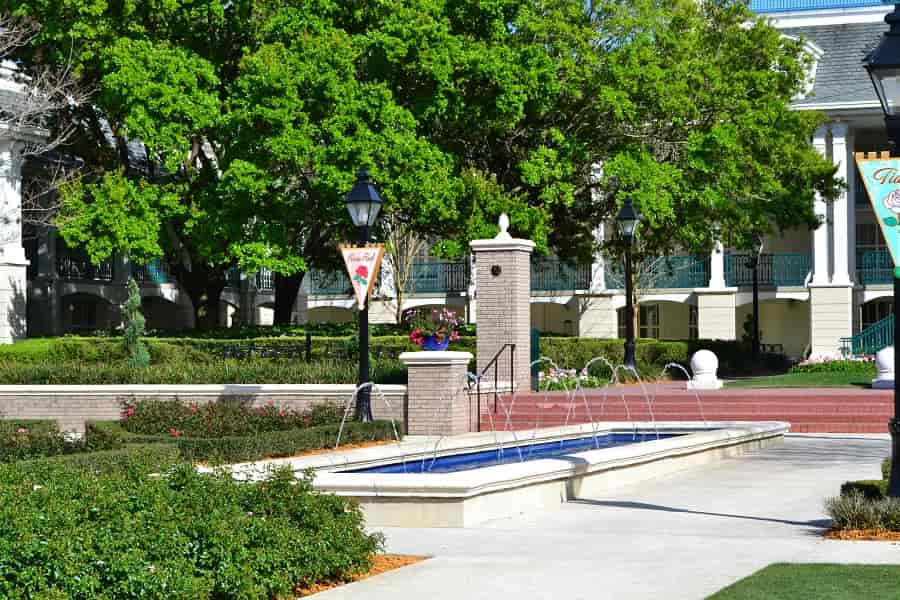 Port Orleans Riverside Fountains