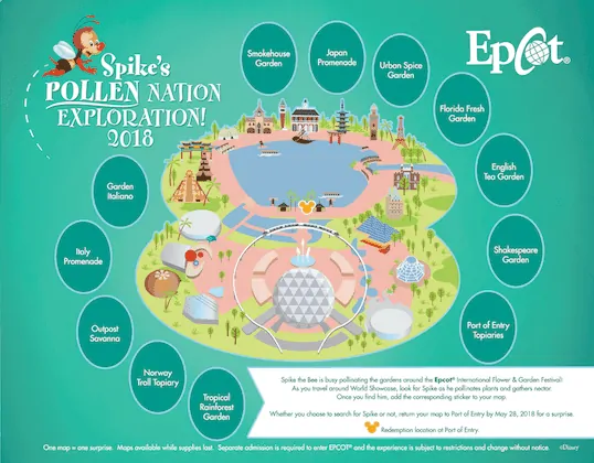 Spikes Pollen Nation Map