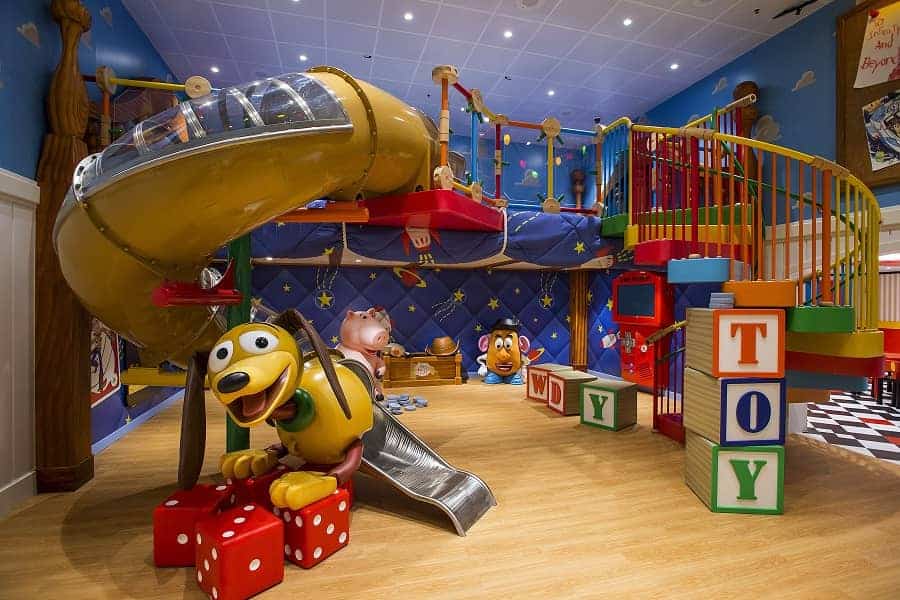 Toddler activities on the Disney Fantasy