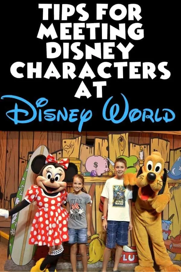 Tips for Meeting Disney Characters at Disney World