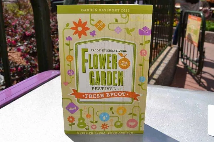 Epcot Flower & Garden Passport