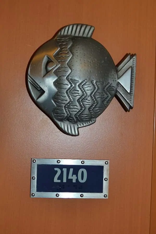 Disney Cruise Stateroom Door Fish