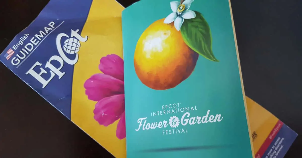 Free Epcot Flower & Garden Passport