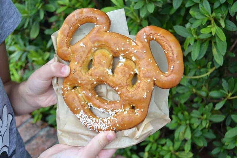 Mickey Mouse Pretzel