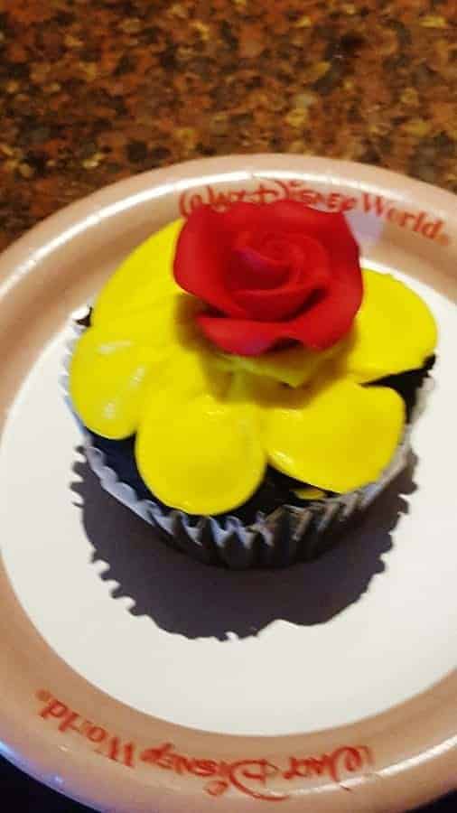 Enchanted Rose Cupcake