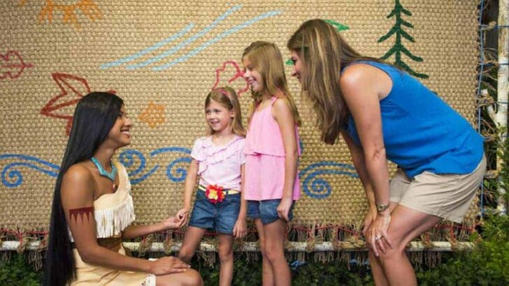 Pocahontas meet & greet