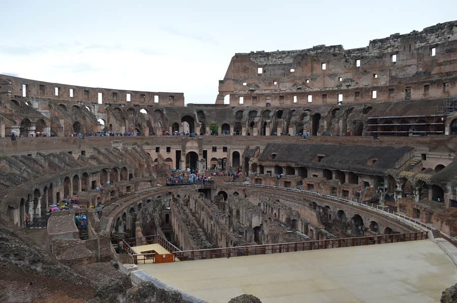 Roman Colloseum Interior