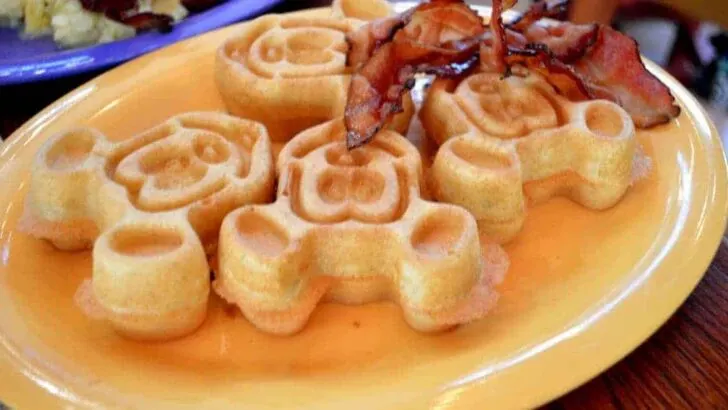 Mickey Mouse Waffles