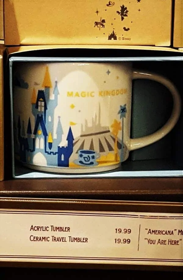 Magic Kingdom Starbucks Mug