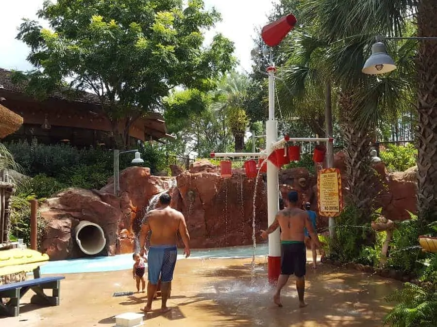 Animal Kingdom Kidani Village Water play area