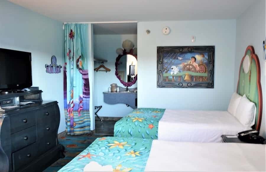 Art of Animation Resort: Little Mermaid Rooms