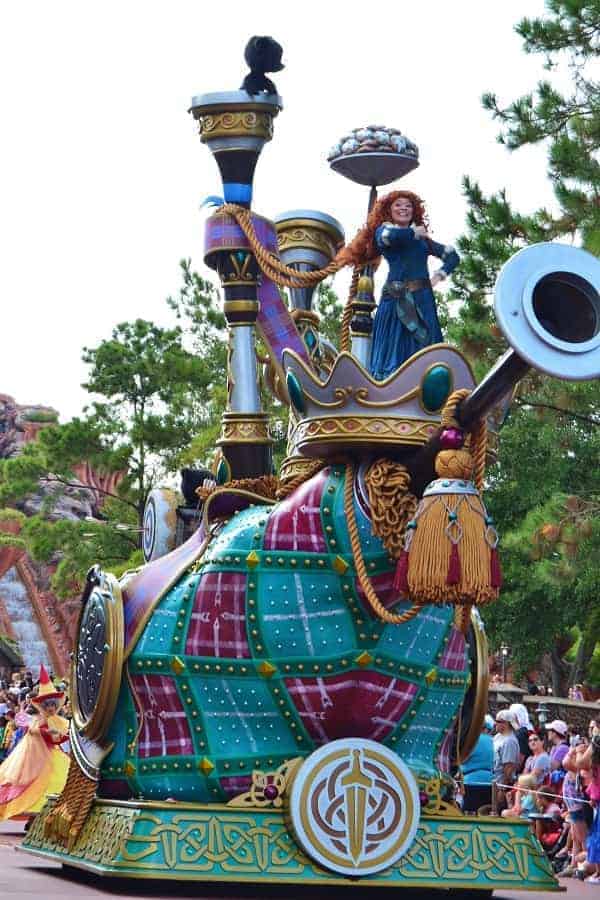 Brave Float at Disney World