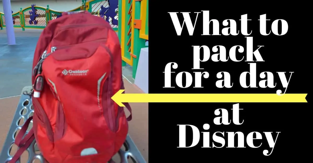 Packing list for Disney Trip