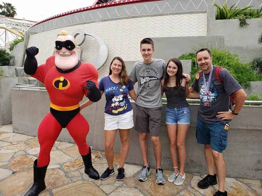 Mr. Incredible Meet & Greet at Pixar Pier