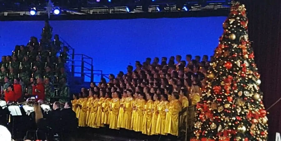 Candle Light Processional at Epcot