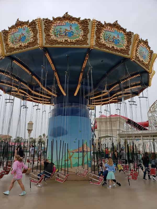 Pixar Pier Symphony Swings