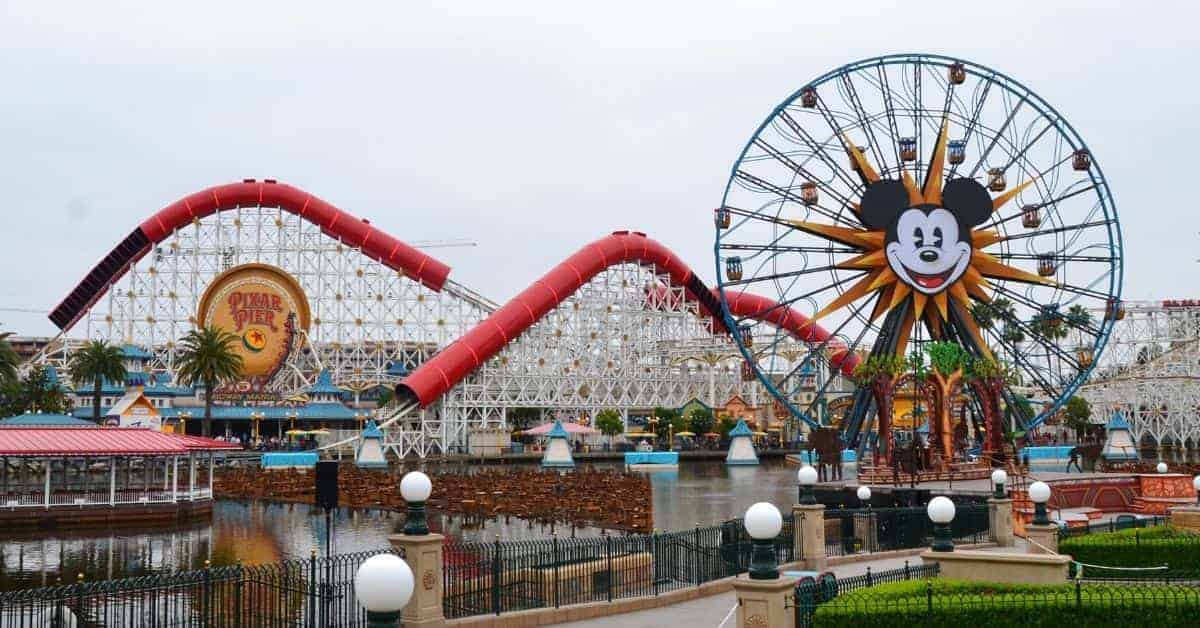 Pixar Pier Rides at Disneyland