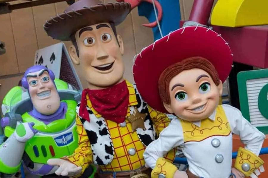 Characters you can meet at Toy Story Land