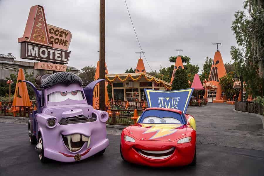 Radiator Springs turns into Radiator Screams for Halloween