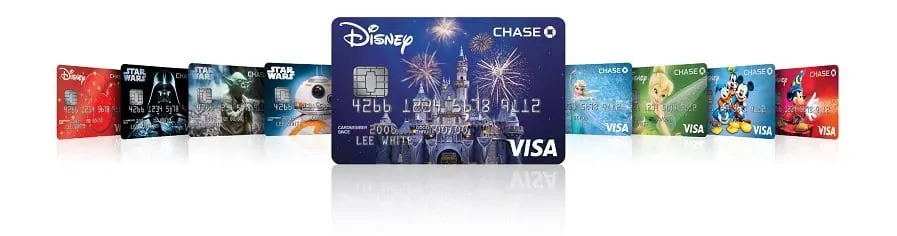 Disney Chase Visa Card Designs