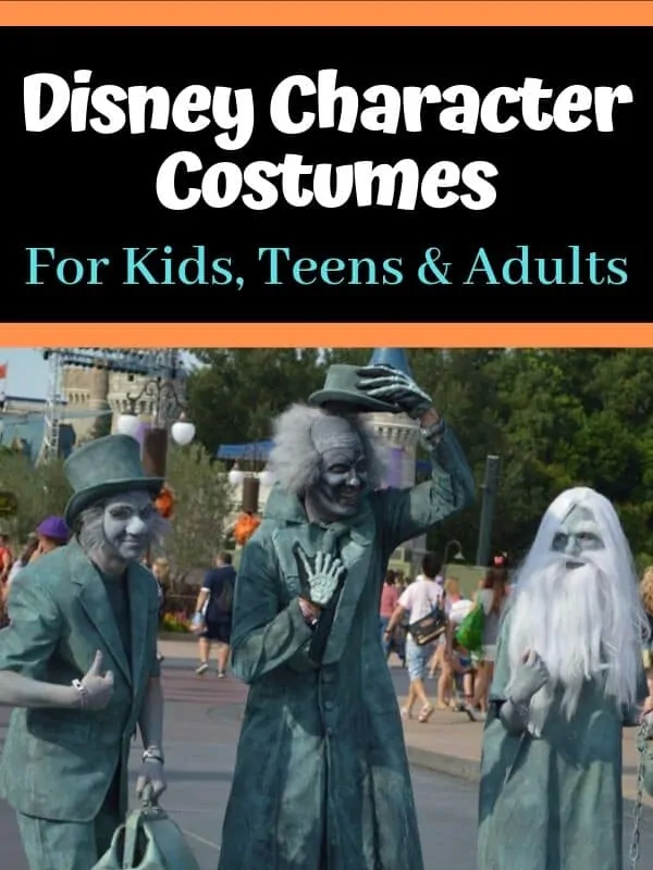 DIY Disney Character Costumes for Kids, Teens & Adults
