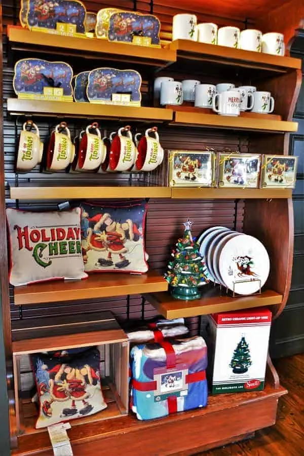 Disney Themed Christmas home decor at Magic Kingdom