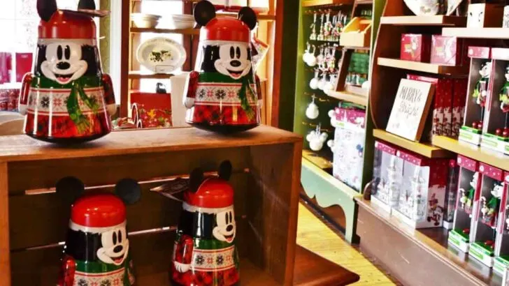 Christmas Store in Magic Kingdom