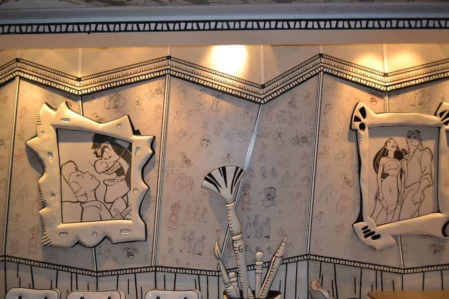 Disney Animator's Palate Black and White Sketches
