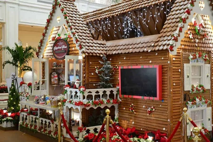 2018 Grand Floridian Gingerbread House Bake Shop