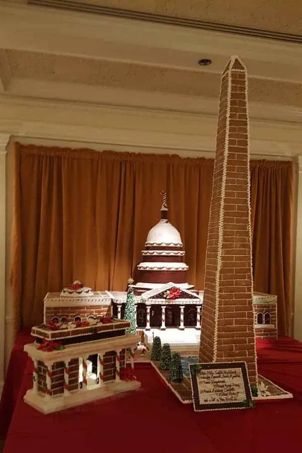 Gingerbread Capitol at Epcot