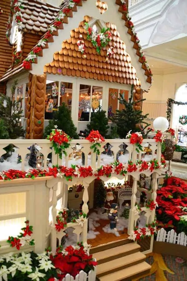 Gingerbread Display at Grand Floridian Display