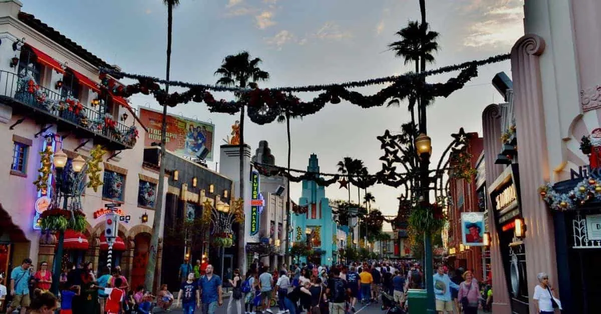 Christmas in Hollywood Studios