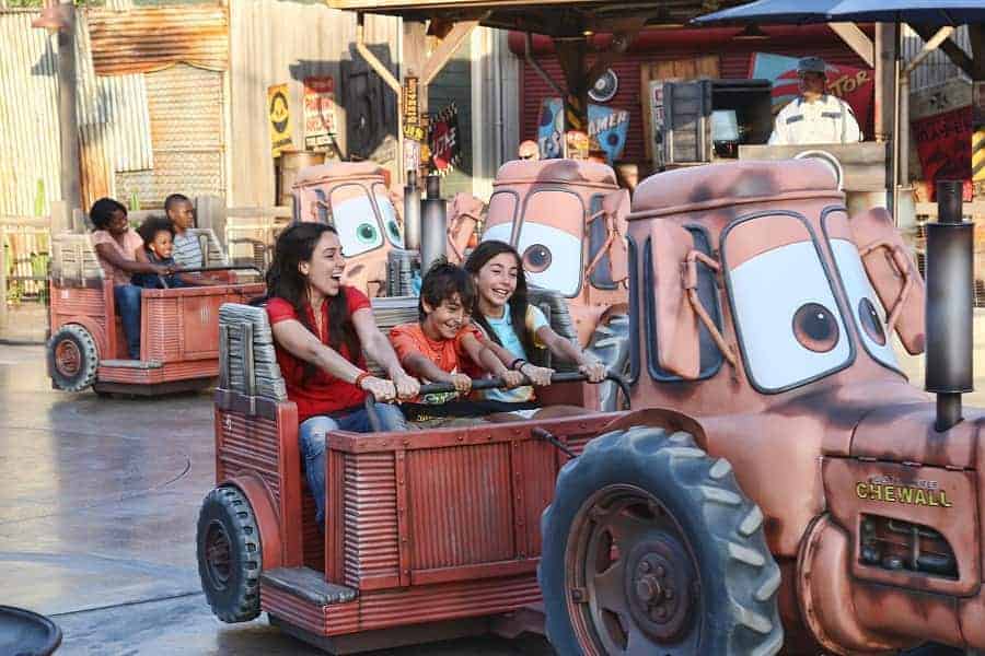 Maters Junkyard in Cars Land