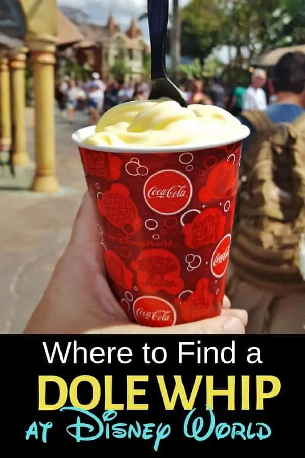 Where to find a Pineapple Dole Whip at Disney World