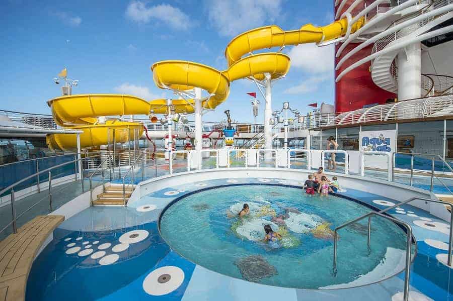 disney cruise wonder pools