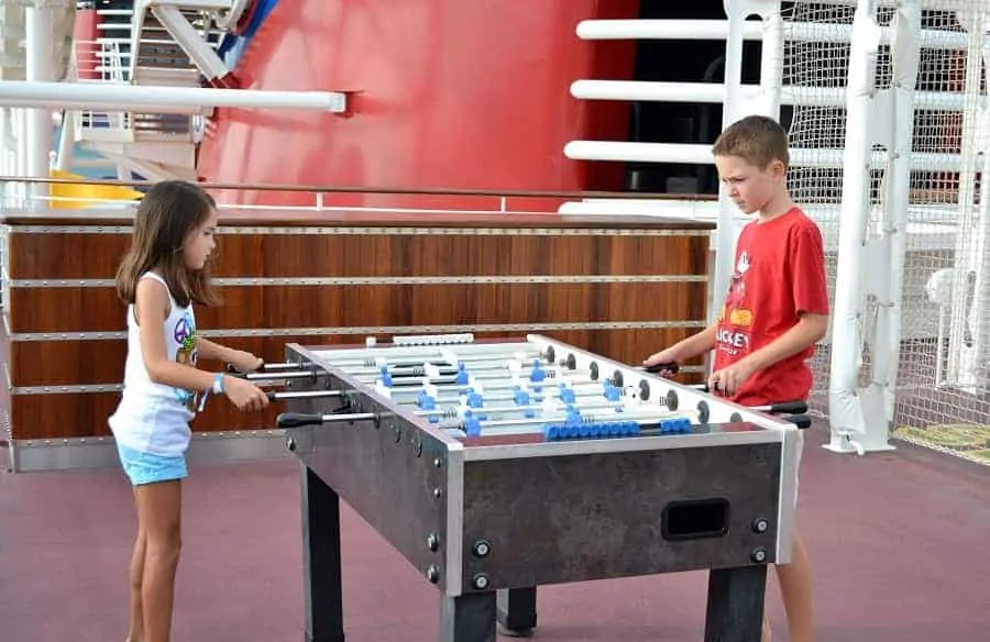 Sports on the Disney Dream