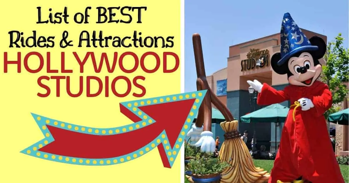 List of the best rides & attractions in Hollywood Studios