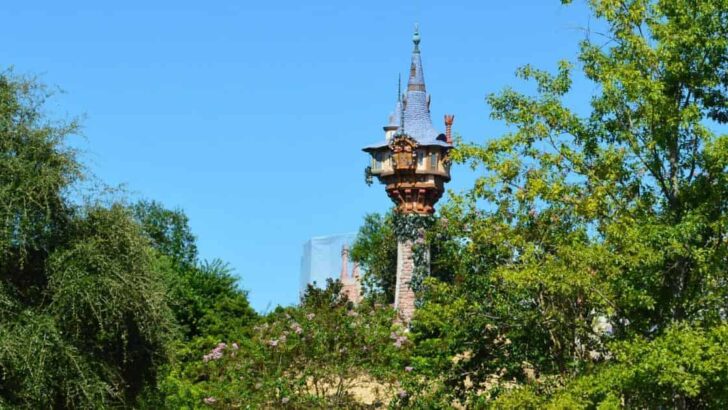 Rapunzel's Tower in Magic Kingdom