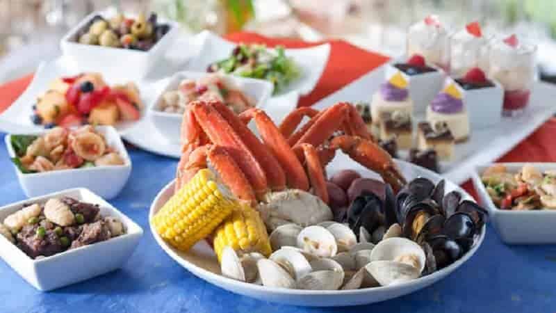 Seafood Buffet at Cape May Cafe