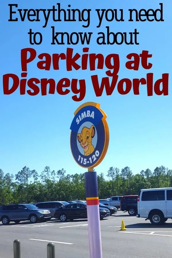 Parking at Disney World (What You Need to Know)