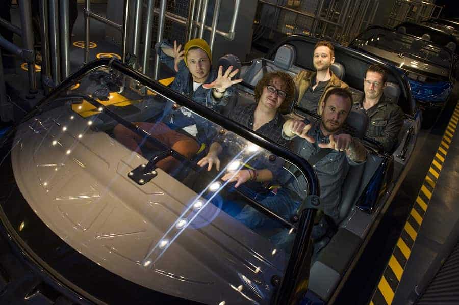 Riding Test Track at Epcot