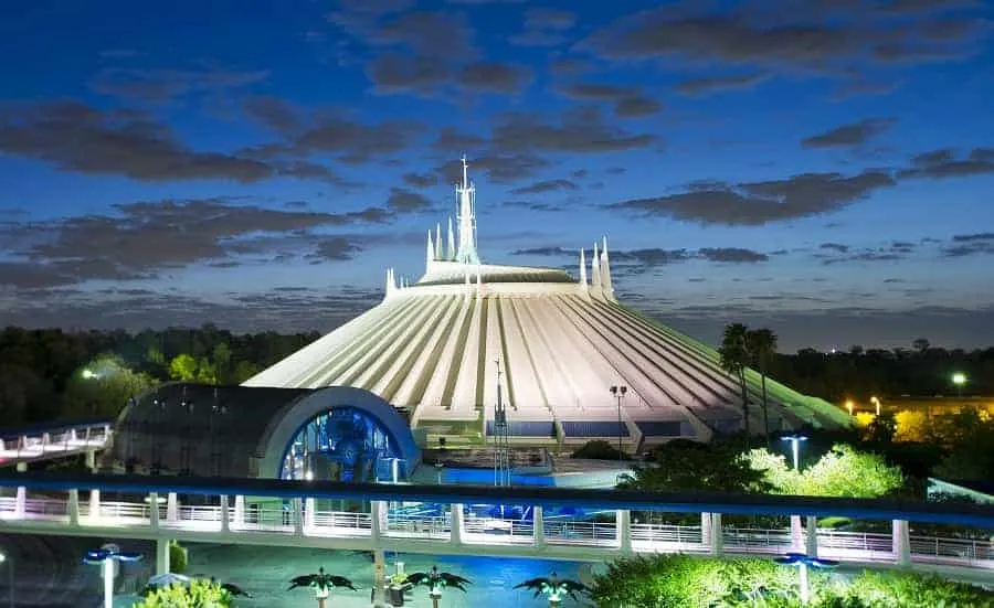 Space Mountain at Magic Kingdom