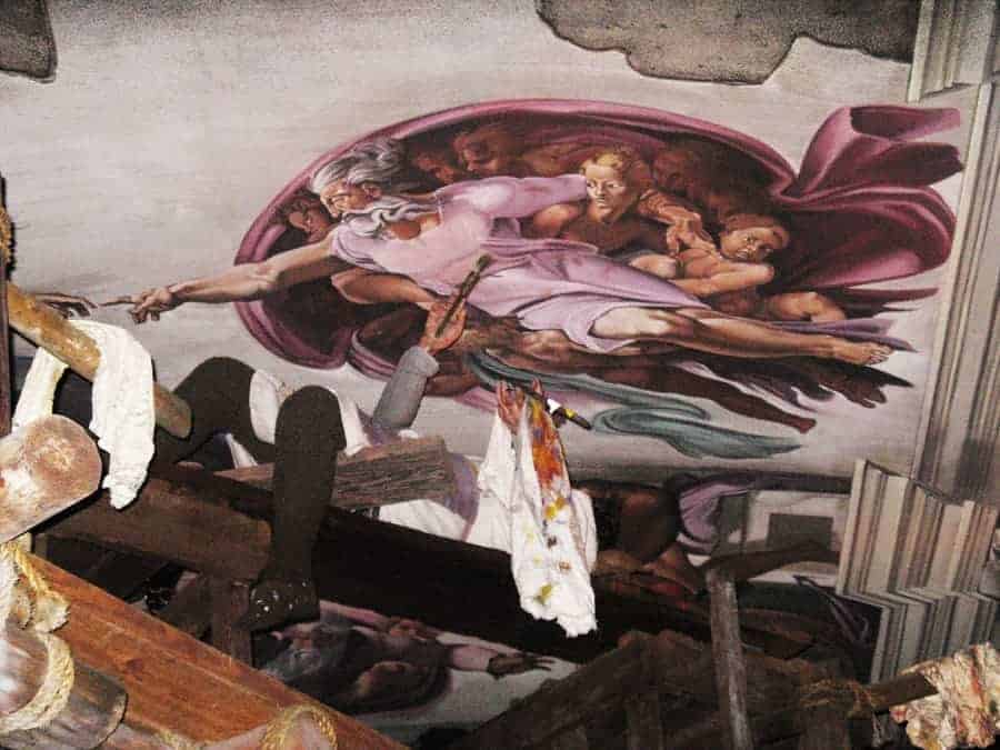 Space Ship Earth Michaelangelo