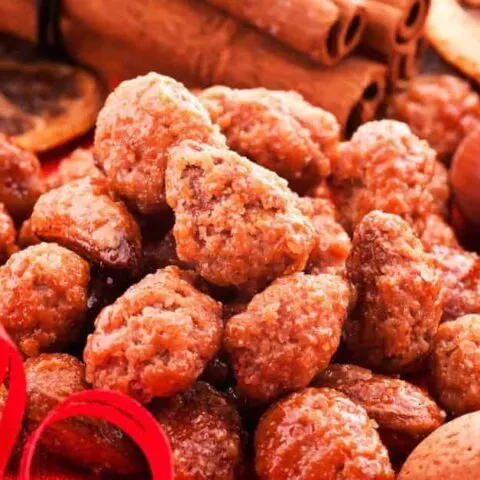 Crock Pot Cinnamon Sugared Almonds