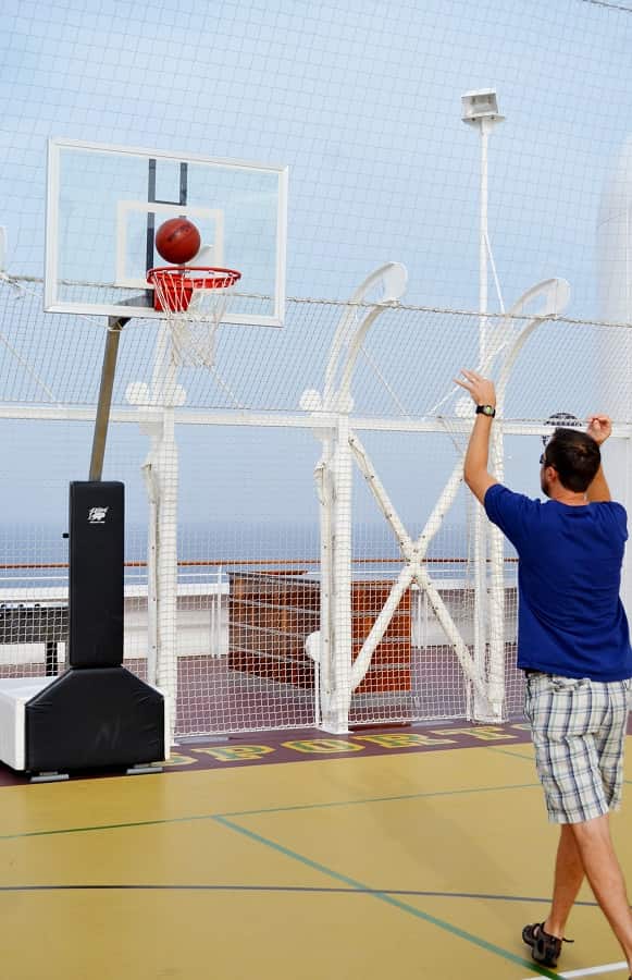 Disney Dream Basketball Court