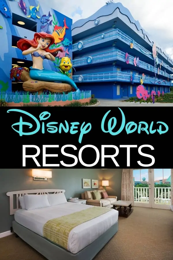 Complete List of Disney World Resorts