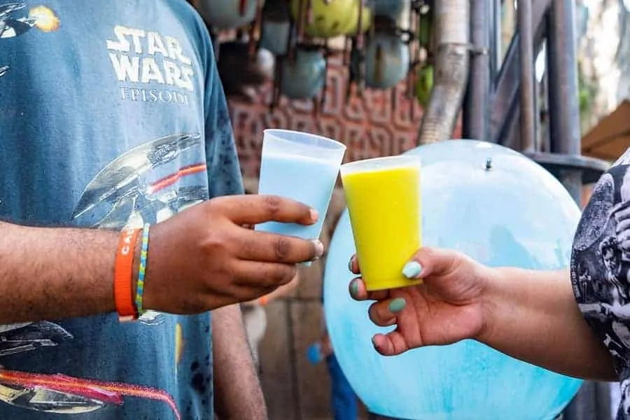 Blue Milk at Galaxy's Edge