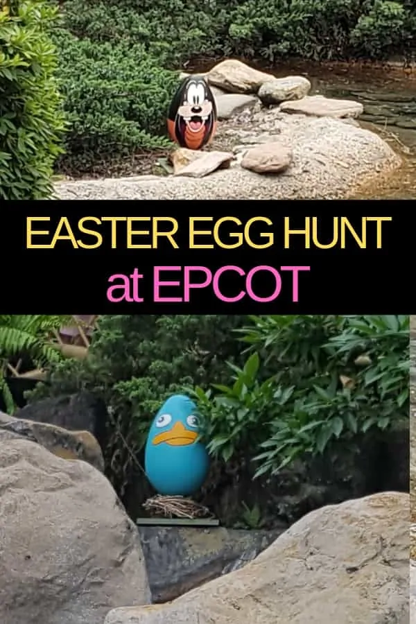 Easter at Disney World: Easter Egg Hunt at Epcot