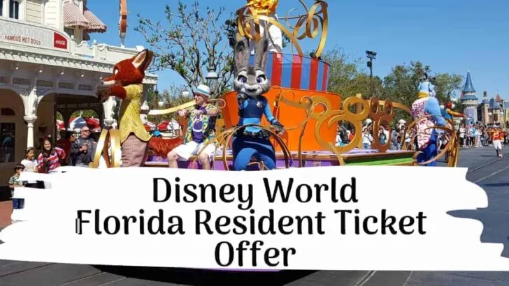 Disney World Florida Resident Deals