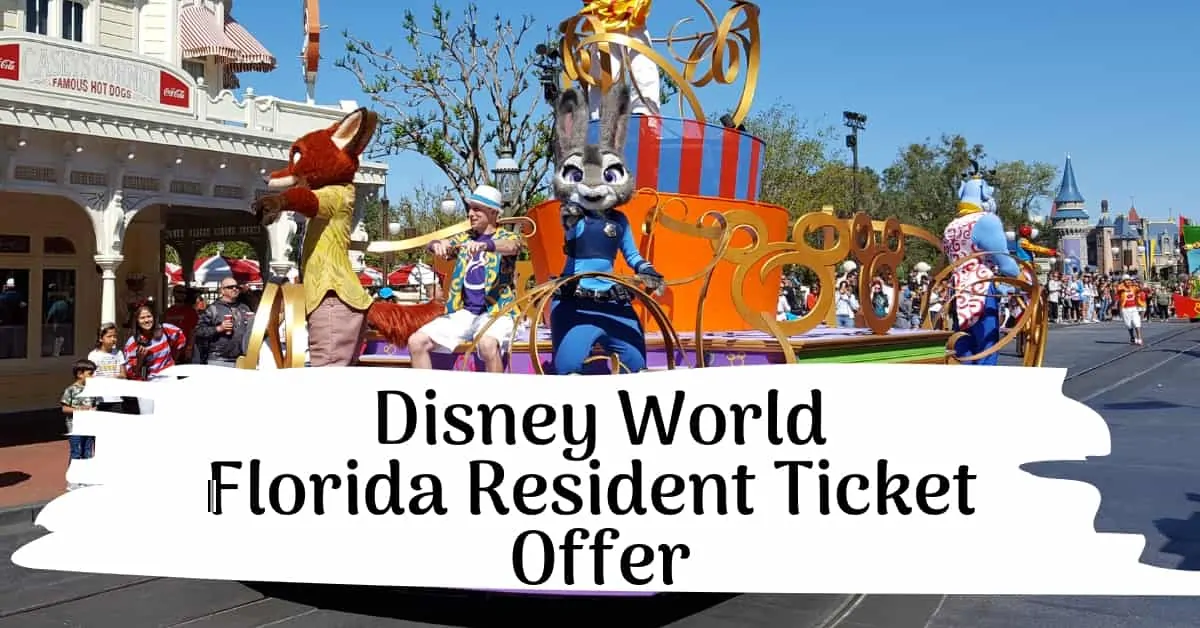 Disney World Florida Resident Deals